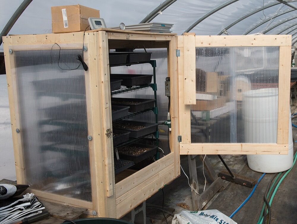 Incubation Chamber / Room + Shelving